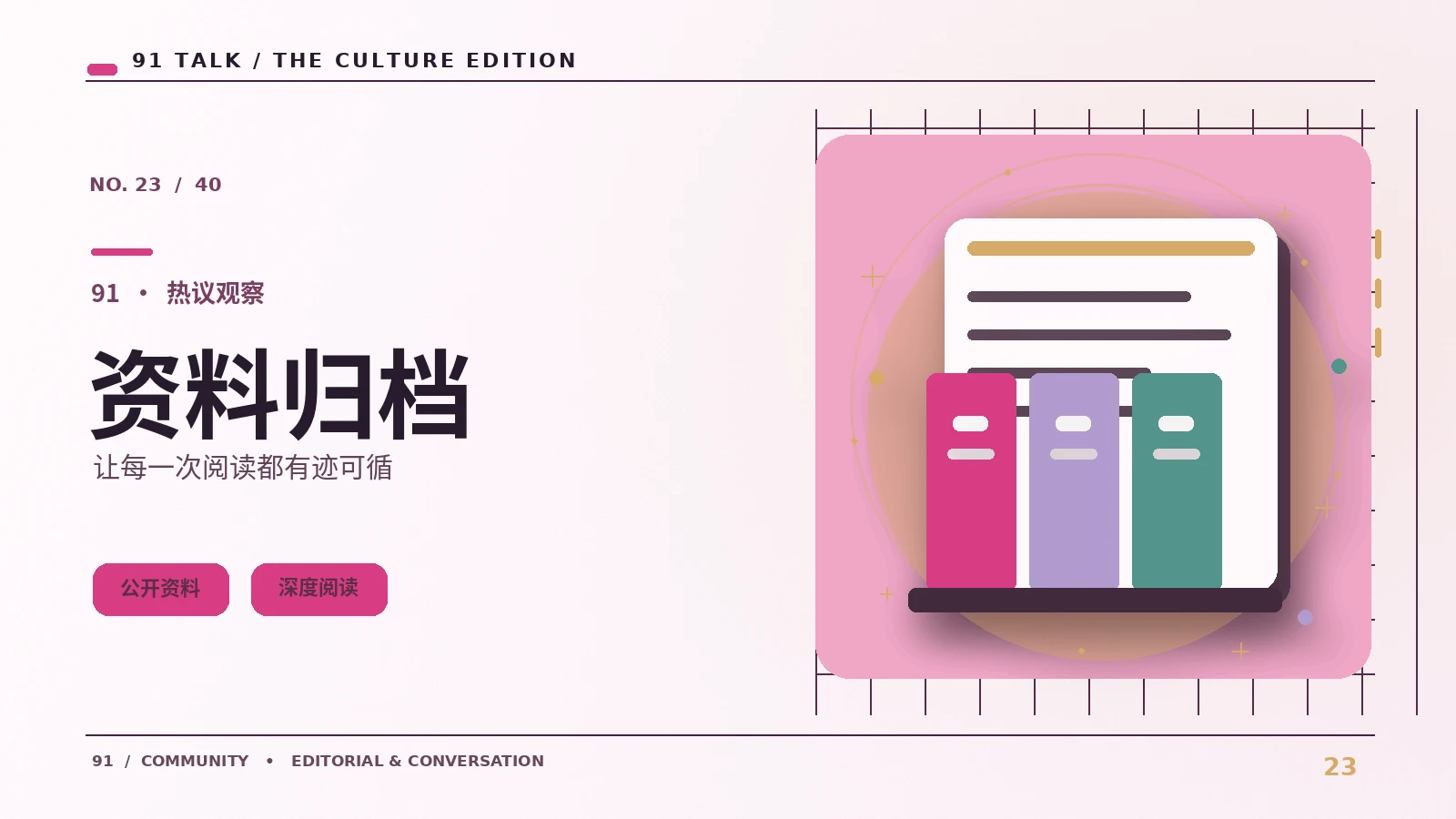 本周精选应该怎样呈现阅读价值